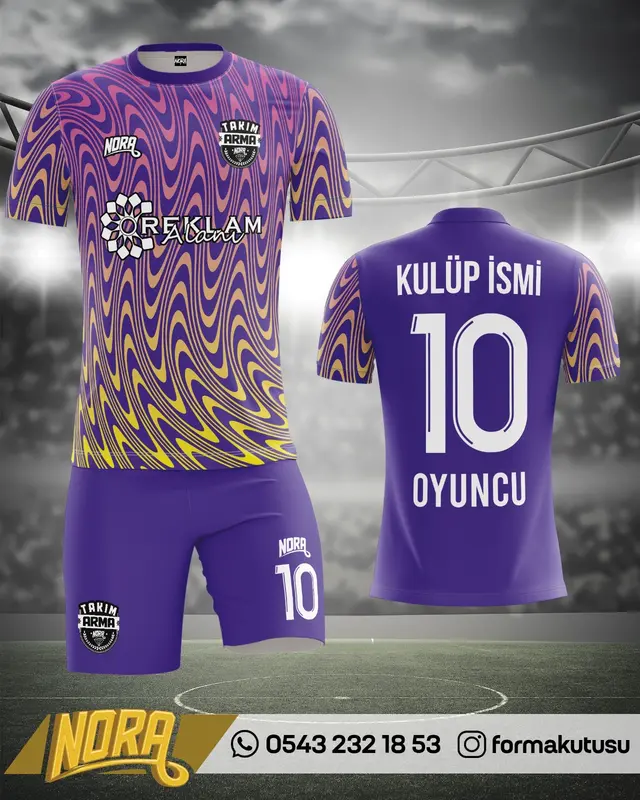 FK-008 takıma özel futbol forma modeli