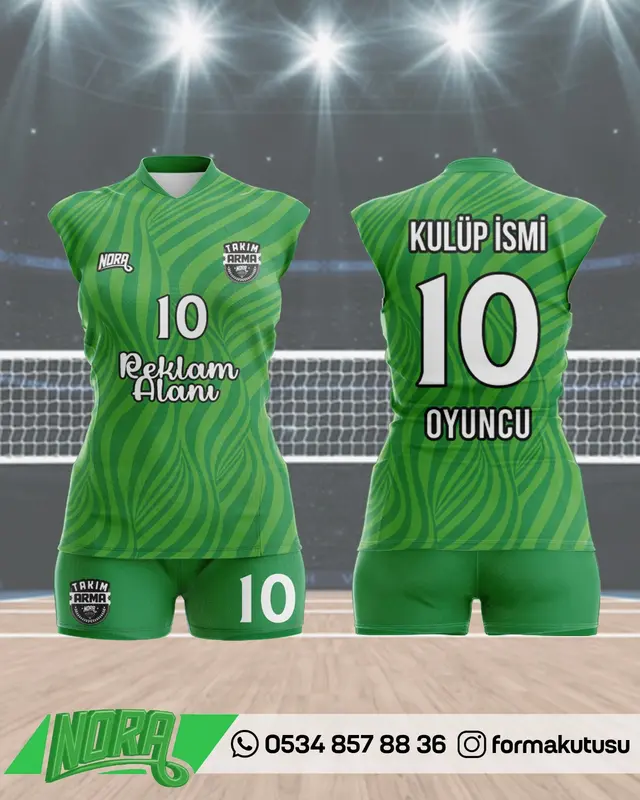 FK-V-005 takıma özel voleybol forma modeli