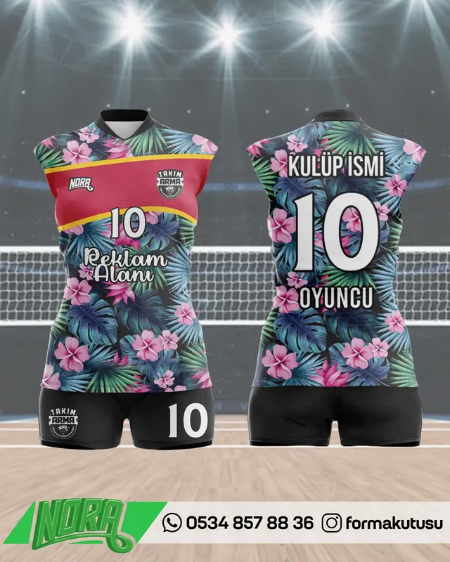 FK-V-006 takıma özel voleybol forma modeli